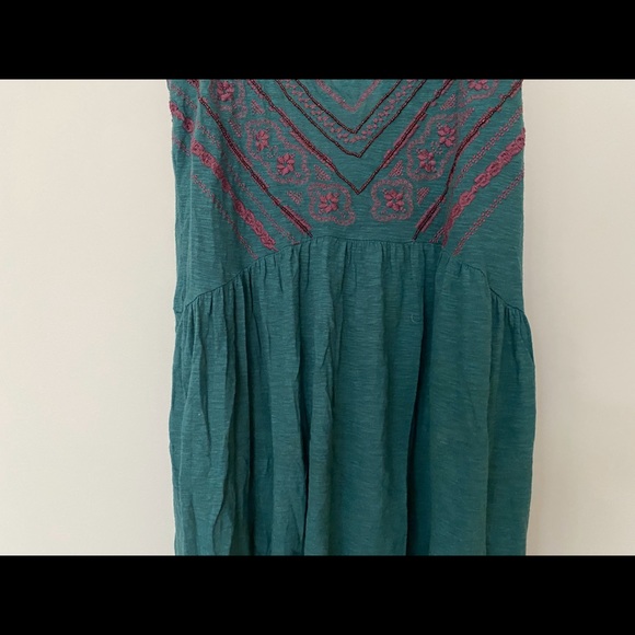 Urban Outfitters Backless Dark Teal Dress - Picture 4 of 15